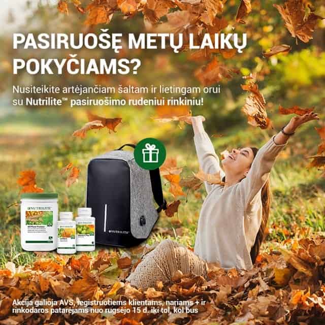Nutrilite rudeniui