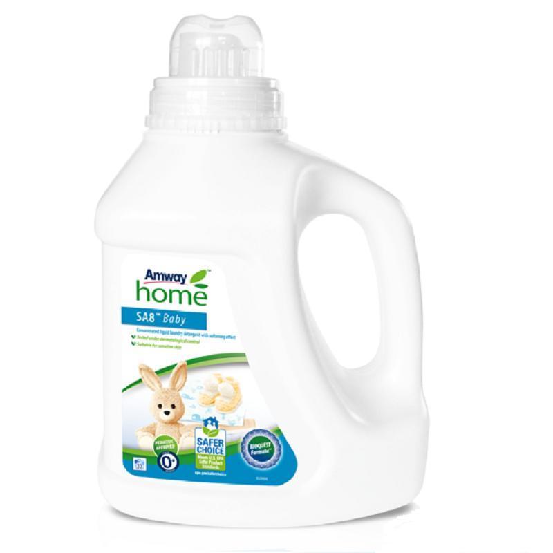SA8™ BABY Koncentruotas skalbimo skystis, suteikiantys minkštumo efektą 3 Amway BABY Koncentruotas skalbimo skystis, suteikiantys minkštumo efektą