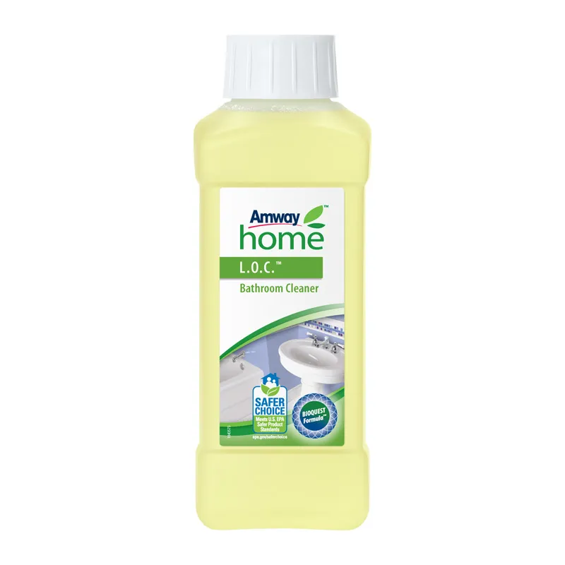 Amway Home чистящее средство для ванной комнаты эффективно удаляет пятна и известковый налет без царапин.