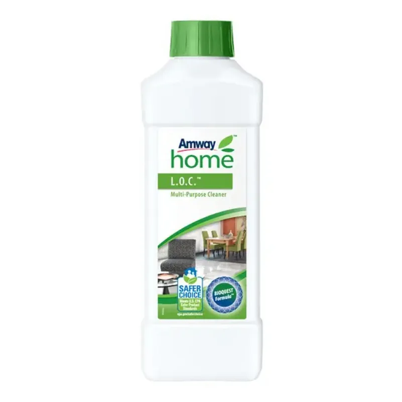 Universalus Amway Home™ L.O.C.™ valymo skystis efektyviai pašalina purvą ir nešvarumus iš visų plaunamų paviršių.