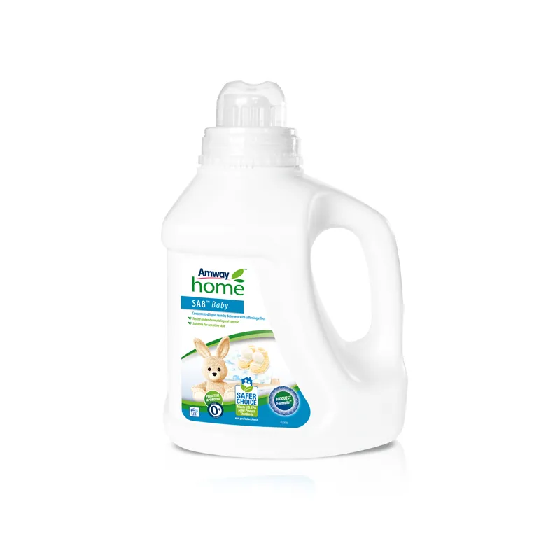 Amway Home™ жидкое концентрированное средство для стирки детского белья эффективно удаляет стойкие пятна и бережно заботится о коже.