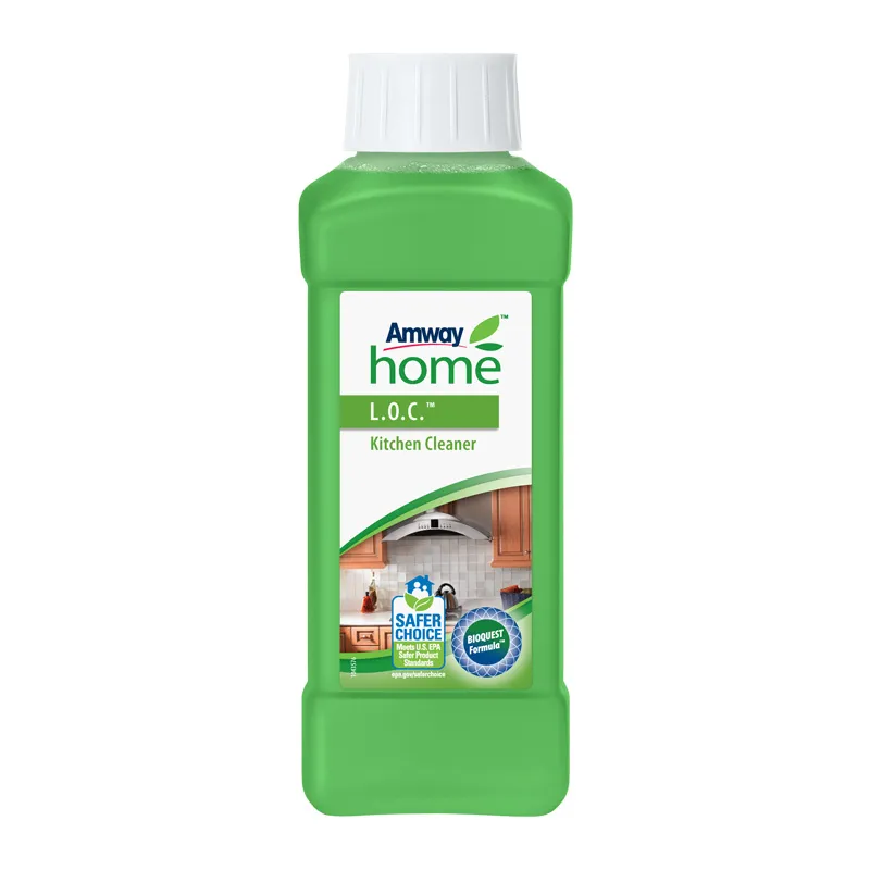 Amway Home моющее средство для кухни L.O.C. эффективно удаляет жир и загрязнения, оставляя свежесть.