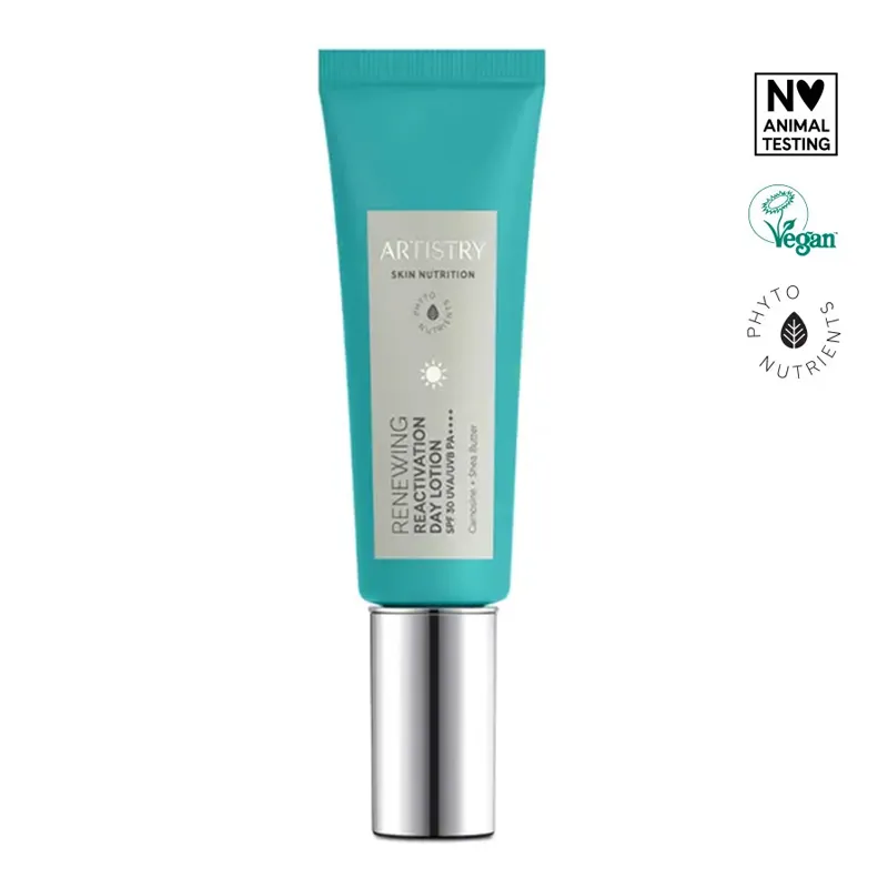 Artistry Skin Nutrition™ дневной регенерирующий лосьон SPF 30 уменьшает морщины и защищает кожу от UV-излучения.