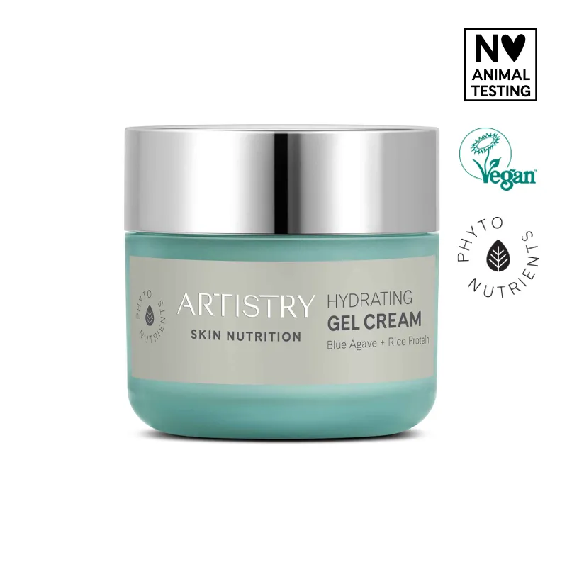 Artistry Skin Nutrition увлажняющий крем-гель обеспечивает 24 часа интенсивного увлажнения и защищает от старения.