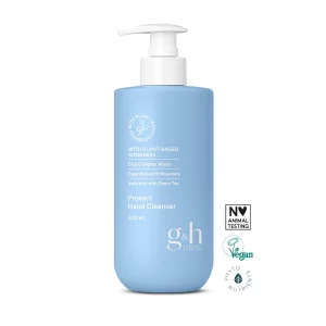 g&h GOODNESS & HEALTH™ Protect очиститель для рук g&h очиститель для рук с Cica-комплексом обеспечивает бережное очищение и увлажнение кожи рук.