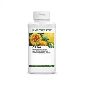 Nutrilite™ CLA 500 Nutrilite CLA 500 kapsulės su konjuguota linolo rūgštimi, gaunama iš dygminų aliejaus, naudinga organizmui.