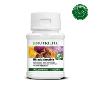 Nutrilite™ tikrasis margainis Nutrilite™ tikrojo margainio tabletės, padedančios palaikyti sveikas kepenis ir gerinant virškinimą.